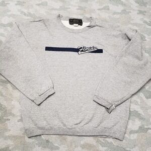 Vintage‎ Florida Gators Sweater Mens Medium Gray Jones & Mitchell Long Sleeve